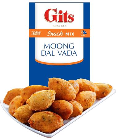 Gits Moong Dal Vada 200gms - Crispy Indian Snack Mix | Buy Online - Buy Online on GoSupps.com