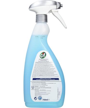 Cif Professional Window and Multi-purpose Cleaner Spray 750ml - Buy Online on GoSupps.com