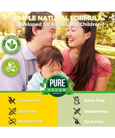 POLYVIT D Baby Vitamin D Drops Vegan D3 Supplement Growth & Development of Bones & Teeth Immune System Support Easy Calcium Absorption For Infants Toddlers Kids 400 IU per Drop 4 Month Supply - Buy Online on GoSupps.com