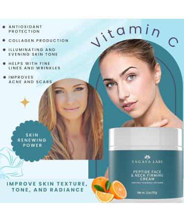 Anti-Aging Facial Cream with Peptides | Firming Face & Neck Cream for Youthful Skin - Shop Internationally - Buy Online on GoSupps.com