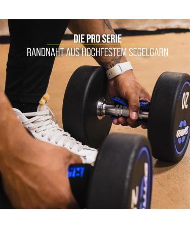 Rockitz Grip Pads - Ultimate Comfort & Grip for Fitness Training Gloves | Strength Training Bodybuilding & CrossFit | Unisex Series in Blue & Black - Buy Online on GoSupps.com