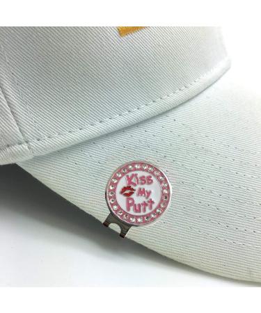 FINGER TEN Golf Ball Markers 3 Pcs with Hat Clip Set - USA Eagle, Ribbon Design - Perfect Gift for Golfers - Buy Online on GoSupps.com