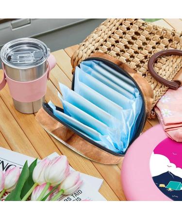 Shop Women's Animal Running Horses Binding-Up Bags | Stylish Menstrual Storage with Zip Pockets - Multi-Functional Tampon Pouches - Buy Online on GoSupps.com