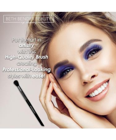 Beth Bender Beauty Pro All Over Eye Shader & Fluff Brush | Premium Eye Makeup Brush for Flawless Application - Ships Internationally - Buy Online on GoSupps.com
