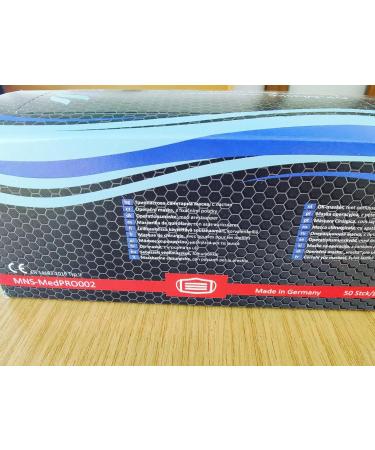 Kela OP Mask - 50x Black Medical Masks Made in Germany | Oeko-Tex Certified | Premium Respiratory Protection | MNS Type IIR Disposable Masks (50 Pack) - Buy Online on GoSupps.com