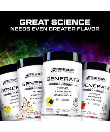 Generate EAA and BCAA Powder | Best BCAAs & Essential Amino Acids Supplement | 5g BCAAs, 2g EAAs | Sour Lemonade | 30 Servings - Buy Online on GoSupps.com