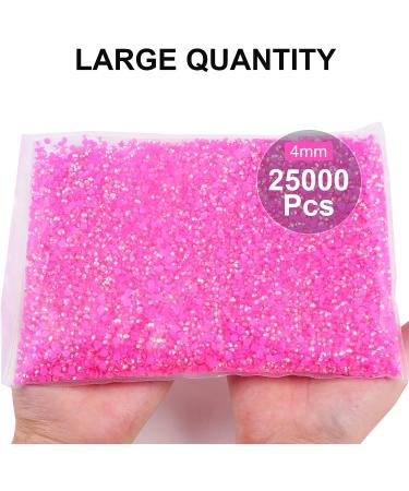 25000pcs BLINGINBOX Flatback Rhinestones Non Hotfix - Lt.Rose AB 4mm - Wholesale for Crafts, DIY, Makeup, Nail Art - Buy Online on GoSupps.com
