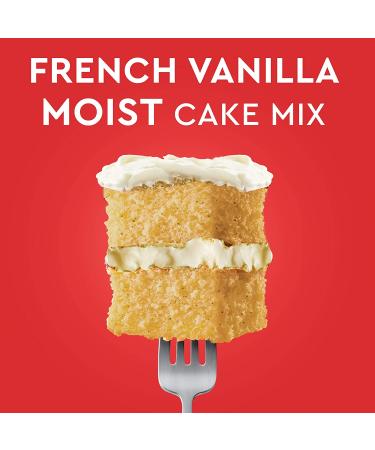Duncan Hines Signature French Vanilla Cake Mix 15.25 oz - Pack of 12 | Moist & Delicious - Buy Online on GoSupps.com