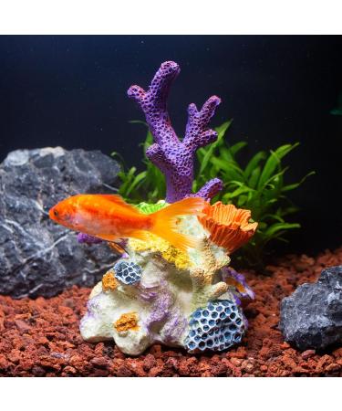 TAOMYPETS Coral Decor for Aquariums | Resin Coral Reef Ornaments - Enhance Your Aquarium with Stunning Underwater decoration - Buy Online on GoSupps.com