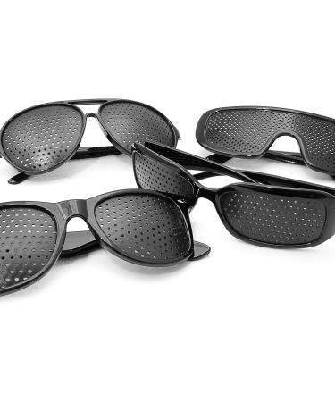 Shop Ganzoo Grid Glasses | Eye Training & Relaxation Set of 2 | Foldable Temples - Form C - Buy Online on GoSupps.com