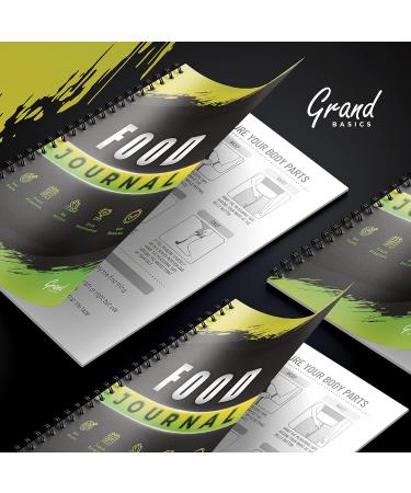 Advanced Food Journal for Women & Men - Daily Nutrition & Weight Loss Tracker with Body Measuring Tape - Diet Planner for Weightloss & Meal Tracking - Buy Online on GoSupps.com