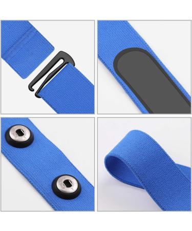 COOSPO Replacement Breast Belt for Heart Rate Monitors - Compatible with Wahoo Polar Garmin & More - Soft & Comfortable Strap - Buy Online on GoSupps.com