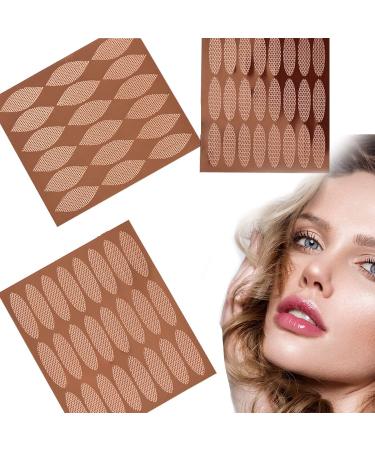 WOOXDYUK 132 Slutoper Stripes for eyelid lift without op (starter set) - Dermatest very good - Breathable mash technology - eyelid stripes invisible (m/l/xl)