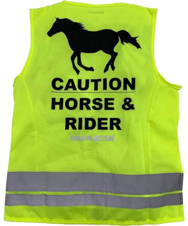 Shires Equi-Flector Safety Vest - Yellow XS - Buy Online on GoSupps.com