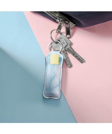 Beautyflier Clip-on Lip Balm Holder Keychain - Elastic Sleeve Chapstick Pouch Travel Accessories (5 Pack) - Buy Online on GoSupps.com