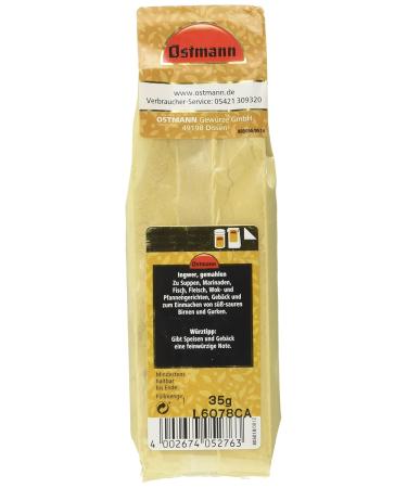 Ostmann Ground Ginger - Pack of 3 (3 x 35g) | Premium Quality Spice for Global Shipping - Buy Online on GoSupps.com