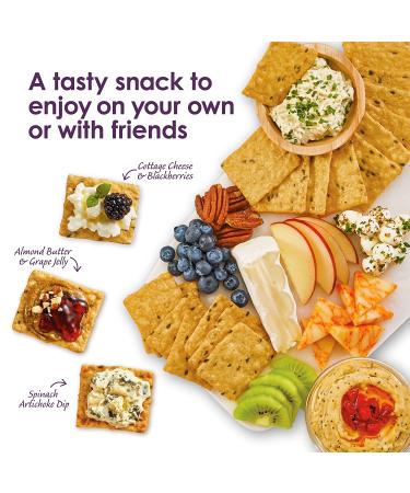 Crunchmaster Multi Grain Gluten Free Sea Salt 4 oz Bags - Pack of 12 - Buy Online on GoSupps.com