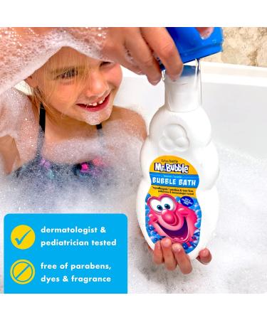 Mr Bubble Extra Gentle Bubble Bath - Pack of 4 | Relaxing and Nourishing Formula - Buy Online on GoSupps.com