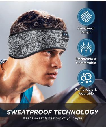 MusicCozy Sleep Eye Mask Bluetooth Headband - 3D Contoured Night Mask for Sleeping, Light Blockout for Side Sleepers - 2 Pack - Buy Online on GoSupps.com