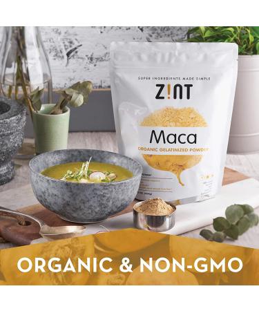 Zint Organic Maca Gelatinized Powder 8 oz - Superfood for Energy & Wellness - Buy Online on GoSupps.com