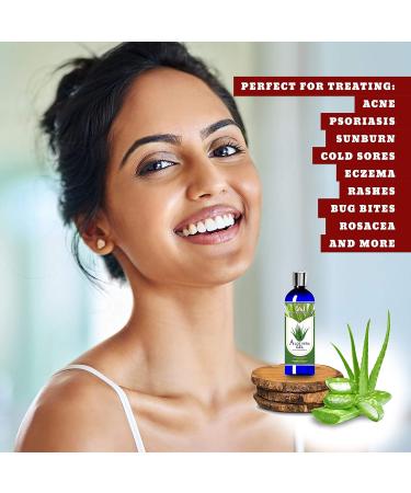 ANCIENT HEALTH REMEDIES Organic Unrefined Cold Pressed PURE ALOE GEL Bulk Wholesale Beauty Skin Care Moisturizing DIY GEL For DYI Skin Products (INDIA) (16 oz) 1 Pound (Pack of 1) - Buy Online on GoSupps.com