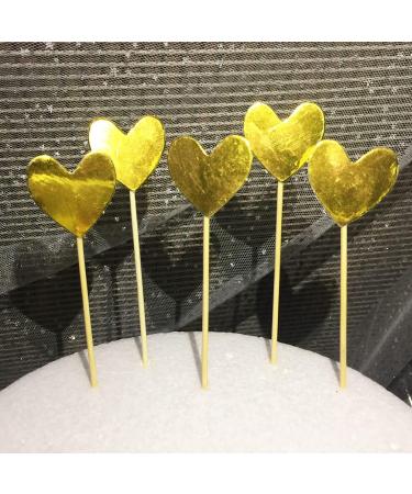 Personalised Cake Toppers Cake Decorations 50pcs Colorful Cake Topper Star Heart Shinny Cake Decor Supplies Happy Birthday Party Cupcake Decorations (Color : Star2) (Color : Heart2) (Color : Star1) - Buy Online on GoSupps.com