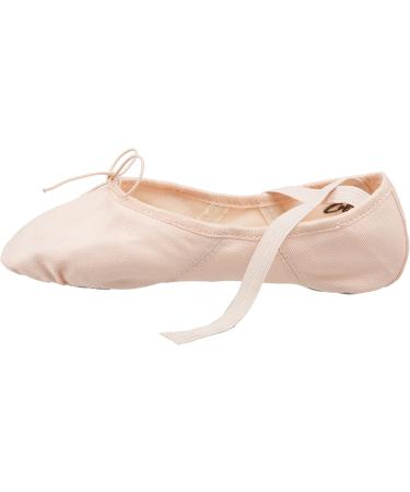 Capezio Women's Canvas Juliet Ballet Shoe 10 Wide - Light Ballet Pink - Buy Online on GoSupps.com