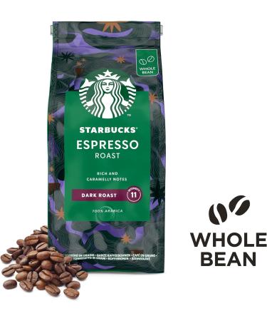 STARBUCKS Single-Origin Colombia Medium Roast Ground Coffee 200 g (Pack of 6) & Espresso Roast Dark Roast Whole Bean Coffee 200g (Pack of 6) - Buy Online on GoSupps.com