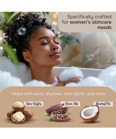 Natural Wunderz African Black Soap Body Wash 12oz Sulfate Free Vegan Cleanser with Shea Butter Soothing Detoxifying Shower Gel for Men & Women 12 Fl Oz (Pack of 1) African Black Soap - Buy Online on GoSupps.com