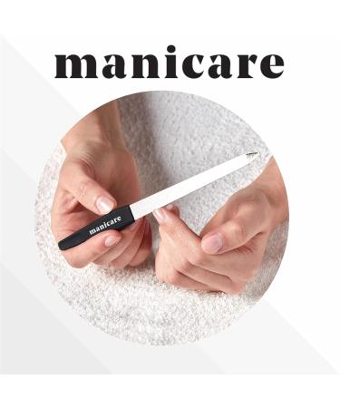 Manicare 3 Glass Nail Files For Shaping And Styling Nails Strong Glass File For Natural And Artificial Nails Double Sided Includes Protective Cases Perfect For At Home Or On The Go Manicures 3 Glass Files - Buy Online on GoSupps.com