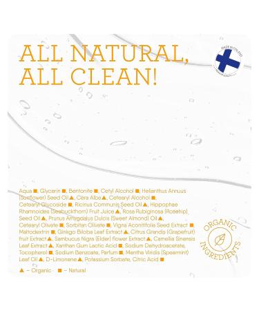 SUPERMOOD Glow Facial Mask - Hydrating Vitamin C & A Face Mask for Women | Soothing Natural Moth Bean Skincare - Buy Online on GoSupps.com