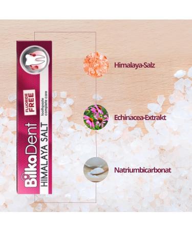 Bilkadent Himalaya Salt Toothpaste - Natural Fluoride-Free Mint Flavor | Complete Care 75ml | Made in Punjab Pakistan - Buy Online on GoSupps.com