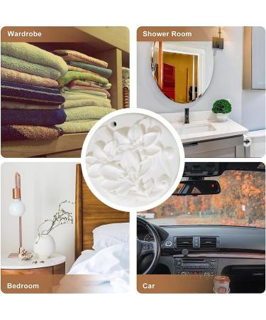 Mini Essential Oil Diffuser - Flower Pattern Aroma Diffuser for Yoga Living Room & Bathroom | Plaster Crafts & Fragrance Ornament - Buy Online on GoSupps.com