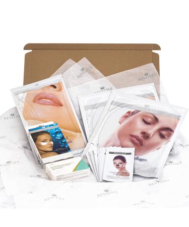 Revitale Beauty Spa Gift Set with Collagen Cleansing Hydration (Face Eyes Neck Nose Feet)