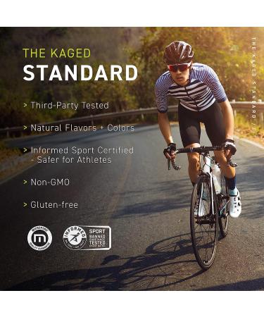 Kaged Pre Workout Powder - Energy, Focus, Hydration, Endurance - Organic Caffeine - Plant Based Citrulline - Blue Razz Flavor - Men and Women - Buy Online on GoSupps.com