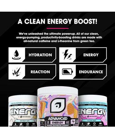 Advanced Energy Formula - Hydrating Electrolytes L-Theanine for Jitters Sugar-Free & Keto-Friendly - 40 Servings Dream Team Punch - Buy Online on GoSupps.com