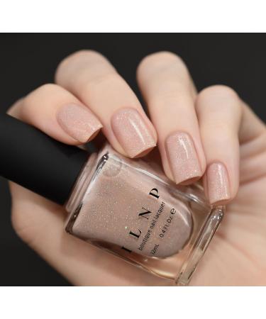 ILNP Birthday Suit - Cashmere Pink Holographic Nail Polish 12ml (0.4 Fl Oz) - Neutral Nude Vegan and Cruelty Free Formula - Buy Online on GoSupps.com