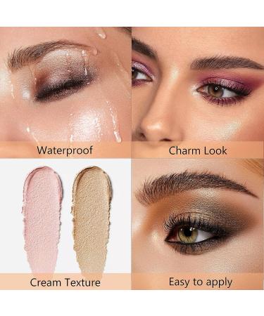 Liyloihi Eyeshadow Stick - 09 Smoky Amethyst Shimmer | Cream Eye Shadow Pencil Brightener | Waterproof & Long Lasting Makeup - Buy Online on GoSupps.com