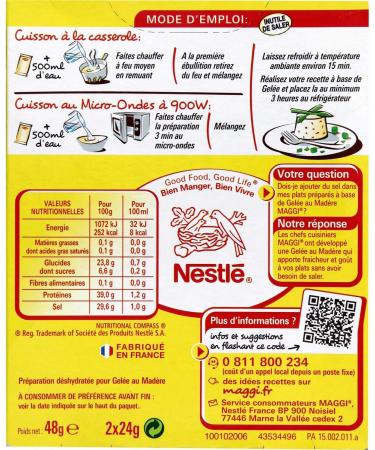 Maggi Madeira Jelly 48 g - Buy Online on GoSupps.com