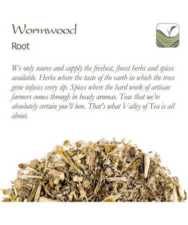Organic Wormwood Mugwort Herbal Tea - 200g (Pack of 1) - Buy Online on GoSupps.com