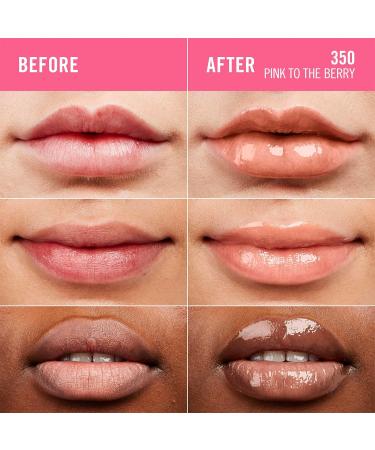 Rimmel London Thrill Seeker Glassy Gloss Lip Gloss 350 Pink to the Berry - Long-lasting Shine and Vibrant Color - Buy Online on GoSupps.com