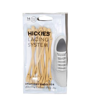 HICKIES Elastic Tie-Free Shoelaces (2.0 New) Mineral Yellow