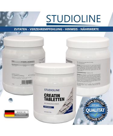 Buy High-Dose Creatine Chewable Tablets | 200 Caps | 10 380 mg Daily | Made in Germany - Fast International Shipping - Buy Online on GoSupps.com