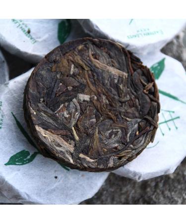 Tea Soul Tea Puer Sheng (cru) Mini portions de la for t sauvage r colte 2019 chinois de haute qualit 50 grammes