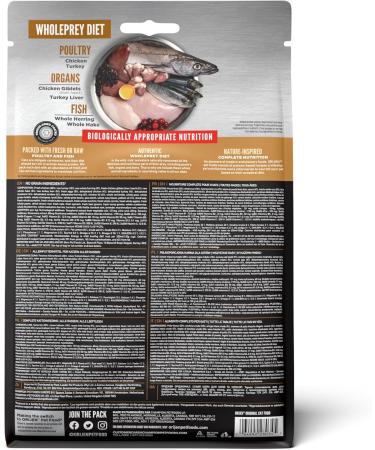 Orijen Cat & Kitten Food BIOLOGICALLY APPROPRIATE | FOR ALL LIFE STAGES (4lb) - Buy Online on GoSupps.com
