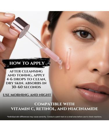 PDRN Pink Peptide Serum with Salmon DNA EGF Argireline & Matrixyl 3000 Pink PDRN Serum Skin Care for Glowing Skin Anti-Aging Hydrating Brightening Skincare with Argireline Peptide Matrixyl - Buy Online on GoSupps.com