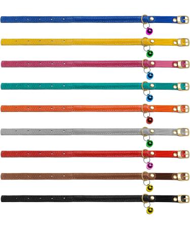 Murom Rolled Leather Cat Collar - Adjustable Safety Collar for Cats - Various Colors Available - Buy Online on GoSupps.com