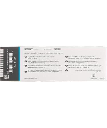Biomedics 1 Day Extra Sphere - Daily Soft Contact Lenses - 30 Pack - BC 8.60mm DIA 14.20mm -0.50 Diopter - International Shipping Available - Buy Online on GoSupps.com