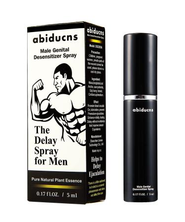 Delay Spray for Men Effectively Extends Men's Time and Enhances Comfort 0.16 fl oz 50 Pumps