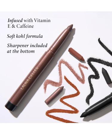 Laura Geller Kajal Longwear Kohl Eyeliner Pencil with Caffeine - Smokey Quartz - Buy Online on GoSupps.com